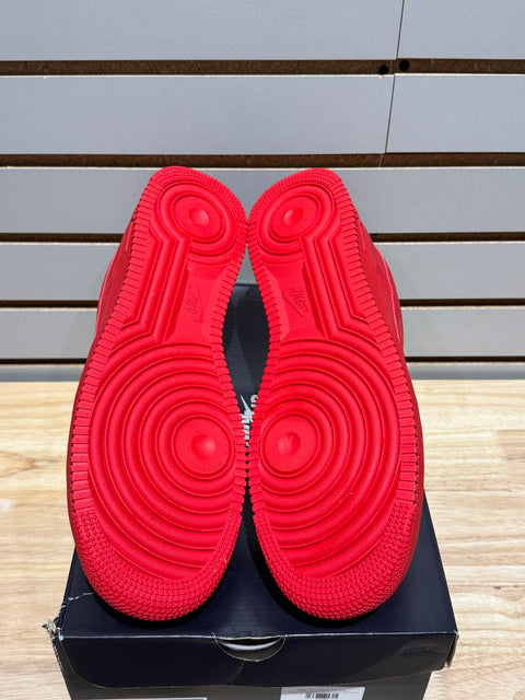 Nike Air Force 1 Low Triple Red Sz 12