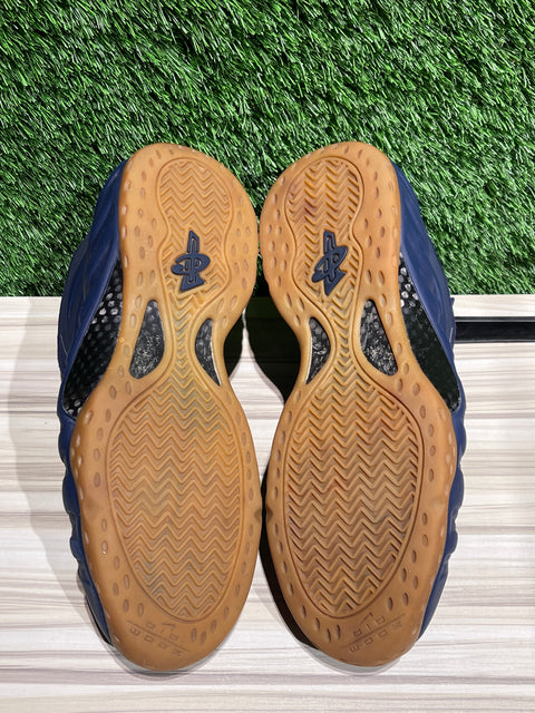 Nike Air Foamposite One Navy Gum Sz 12