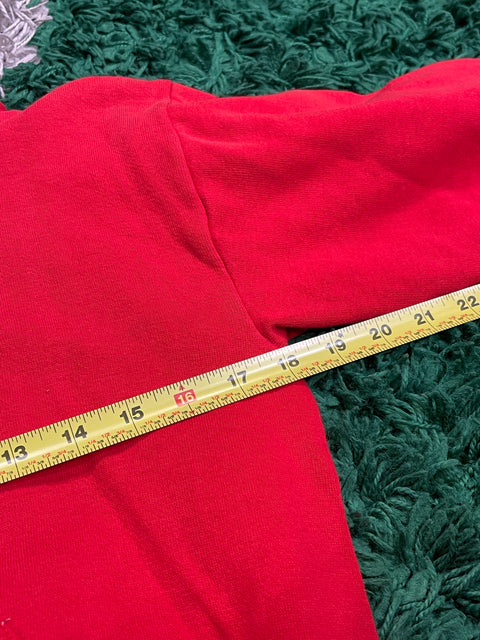 Vintage Kids Sportswear Two Toned Red/Navy Hoodie