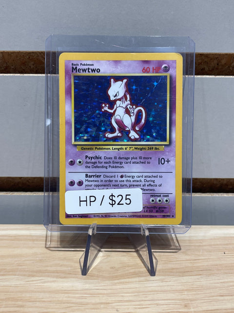 Mewtwo #10/102 - Pokémon Base Set (BS)(Unlimited Holofoil)
