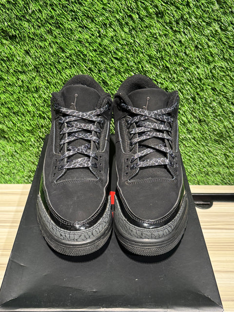 Jordan 3 Retro Black Cat (2025) Sz 9