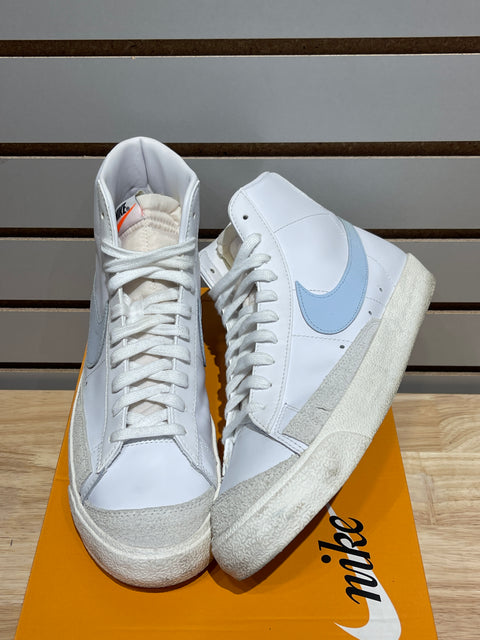 Nike Blazer Mid 77 White Celestine Blue Sz 10