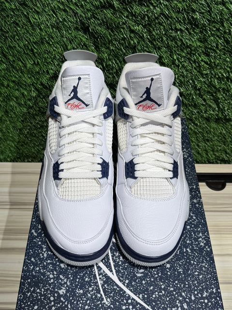 Jordan 4 Retro Midnight Navy Sz 11M