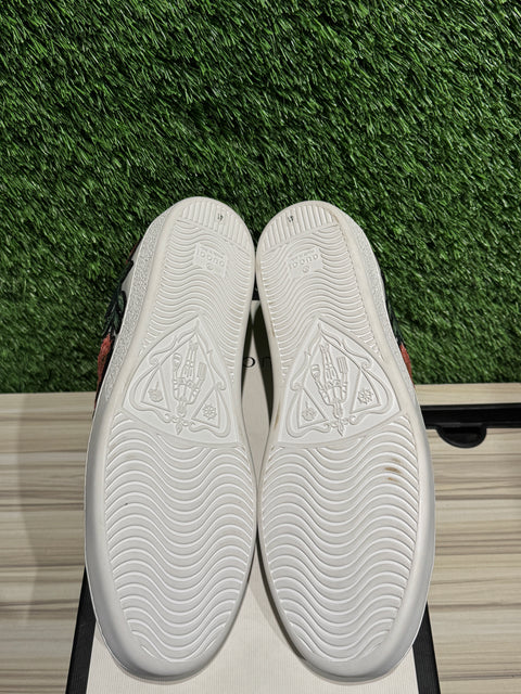 Gucci Ace Embroidered Floral Sz 41 (8M/9.5W)