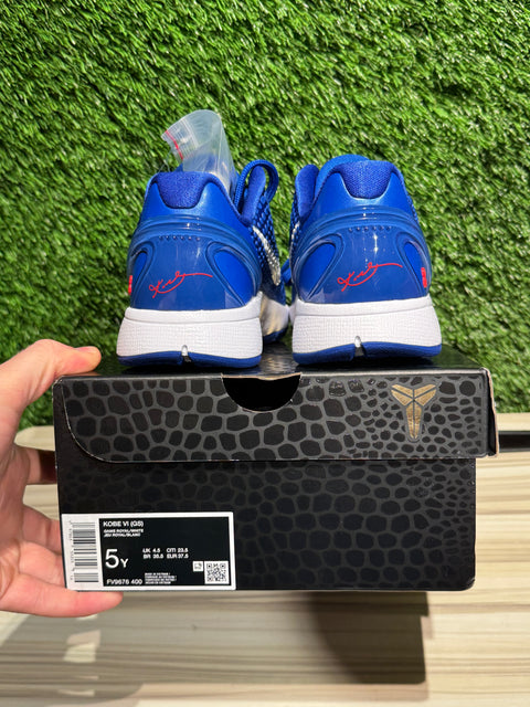 Nike Kobe 6 Dodgers (GS) Sz 5Y