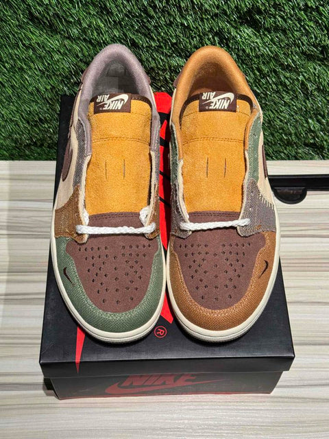 Jordan 1 Retro Low OG Zion Williamson Voodoo Sz 16M,