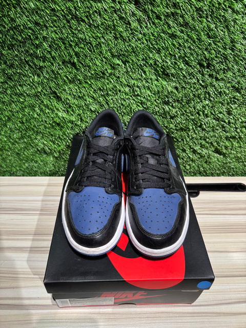Jordan 1 Retro Low OG Mystic Navy Sz 7.5M