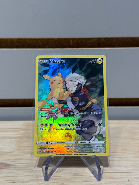 Pikachu - Pokemon SWSH11: Lost Origin Trainer Gallery (SWSH11: TG)