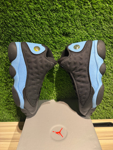 Jordan 13 Retro Black University Blue Sz 11.5