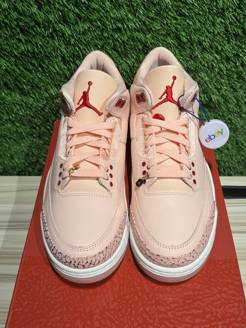 Jordan 3 Retro Valentine's Day Treat Yourself (2025) (Women's) Sz 8.5M