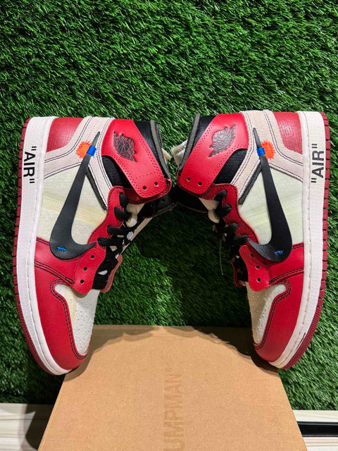 Jordan 1 Retro High Off-White Chicago Sz 8