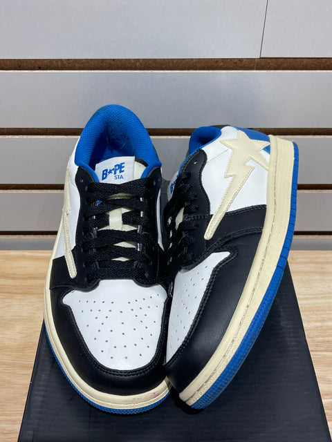 Bapesta Ape Sta R2 Low Indigo Studios Sz 9.5