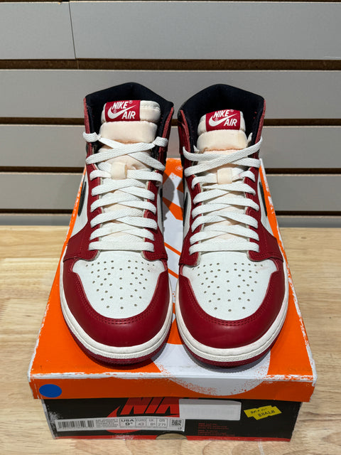 Jordan 1 Retro High OG Chicago Lost and Found Sz 9.5M