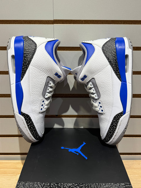 Jordan 3 Retro Racer Blue Sz 12