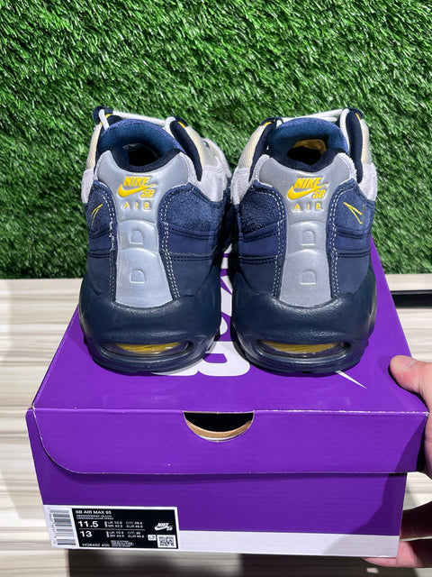 Nike Air Max 95 SB Eric Koston Obsidian Speed Yellow Sz 11.5M