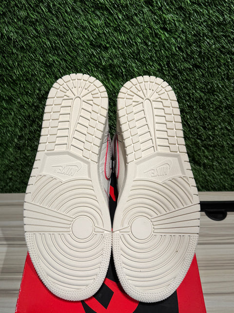 Jordan 1 Retro High Phantom Gym Red Sz 8M