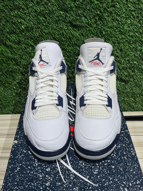 Jordan 4 Retro Midnight Navy Sz 15M