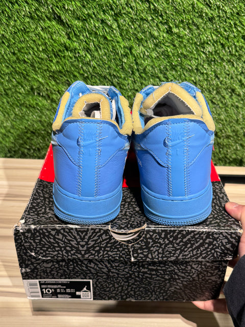 Nike Air Force 1 Low Off-White MCA University Blue Sz 13M