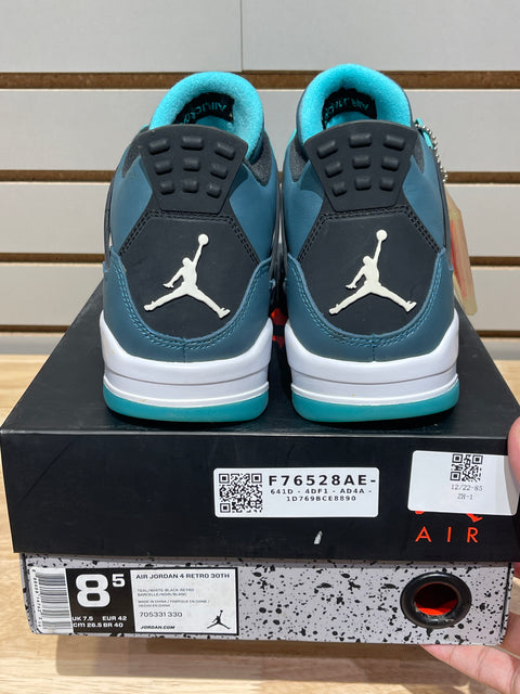 Jordan 4 Retro Teal Sz 8.5M