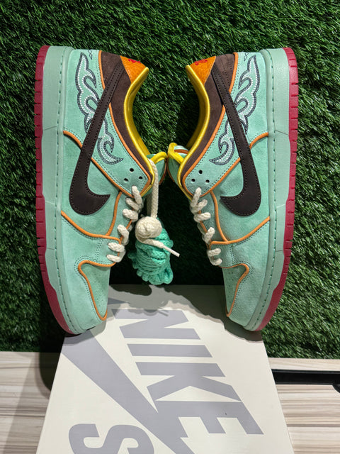 Nike SB Dunk Low Rodeo Tourmaline Sz 12