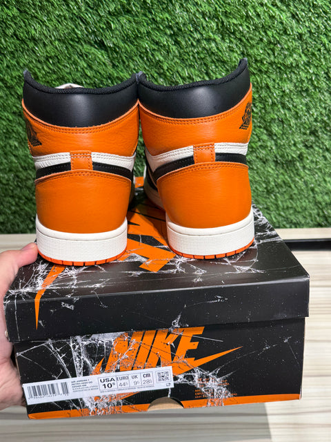 Jordan 1 Retro High OG Shattered Backboard (2025) Sz 10.5