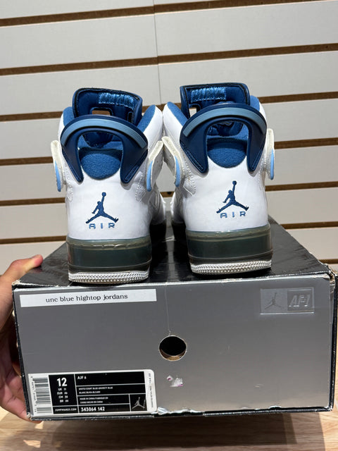 Jordan Fusion 6 Court Blue Sz 12