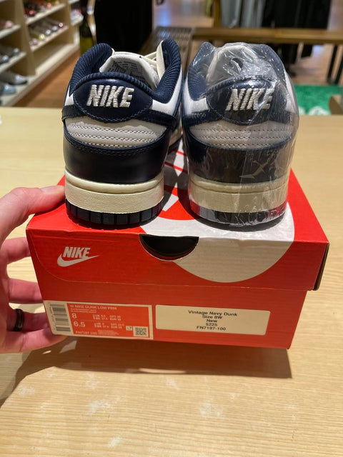 Nike Dunk Low PRM Vintage Navy (Women's) Sz 8W