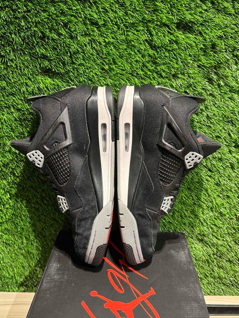 Jordan 4 Retro SE Black Canvas Sz 9M