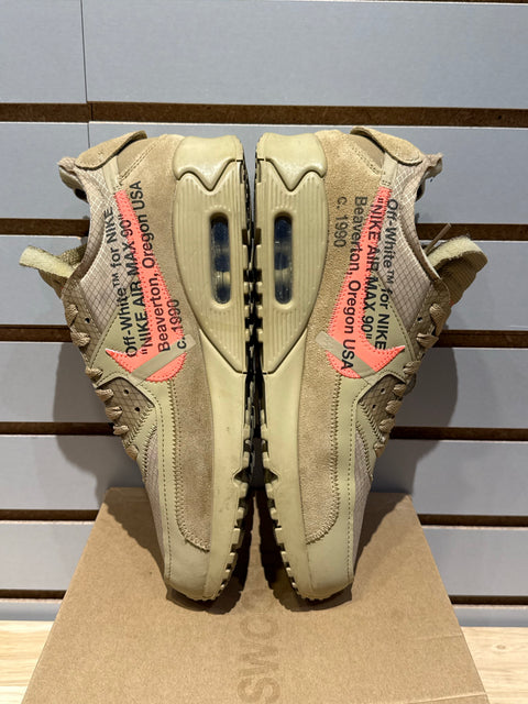 Nike Air Max 90 Off-White Desert Ore Sz 9.5