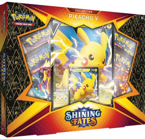 Pokémon TCG Sword & Shield Shining Fates Pikachu V Collection Box