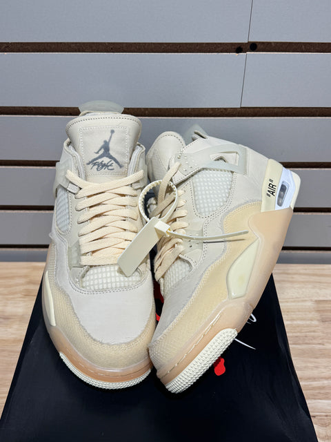 Jordan 4 Retro Off-White Sail (Women's) Sz 11M/12.5W