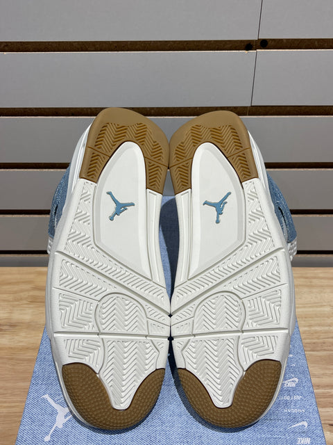Jordan 4 Retro TEX Denim Worn Blue (Women's) Sz 10