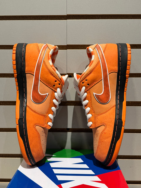 Nike SB Dunk Low Concepts Orange Lobster Sz 9.5