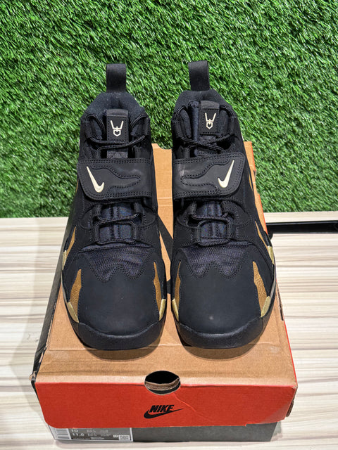 Nike Air DT Max '96 Black Vegas Gold Sz 10