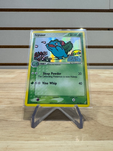 Ivysaur - 034/100 - EX Crystal Guardians (CG) Stamped Promo