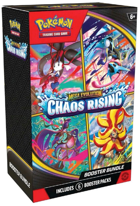 2026 Pokémon Mega Evolution Chaos Rising Booster Bundle