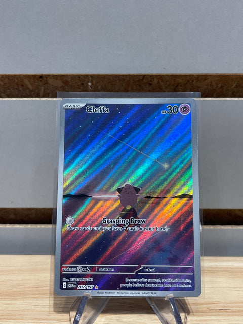 Pokémon Cleffa - 202/197 - SV03: Obsidian Flames (OBF)