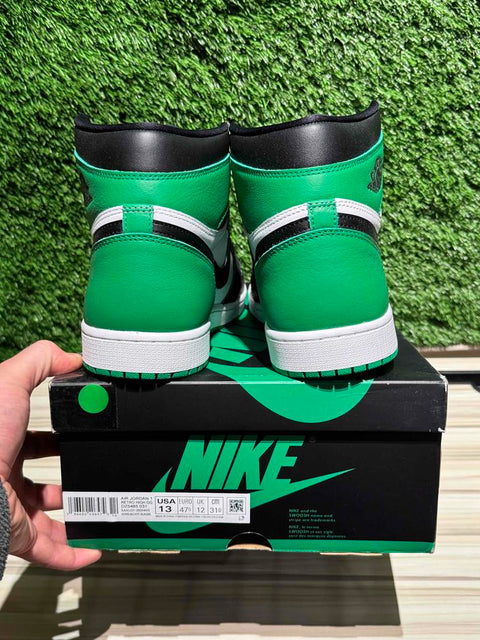 Jordan 1 Retro High OG Lucky Green Sz 13M
