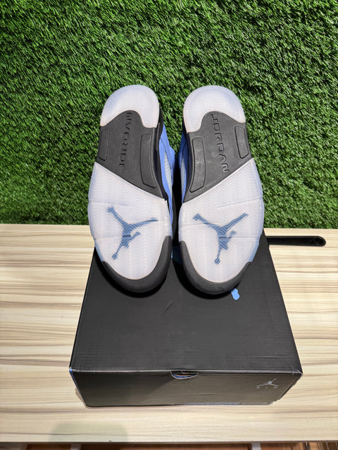 Jordan 5 Retro UNC University Blue Sz 10.5M