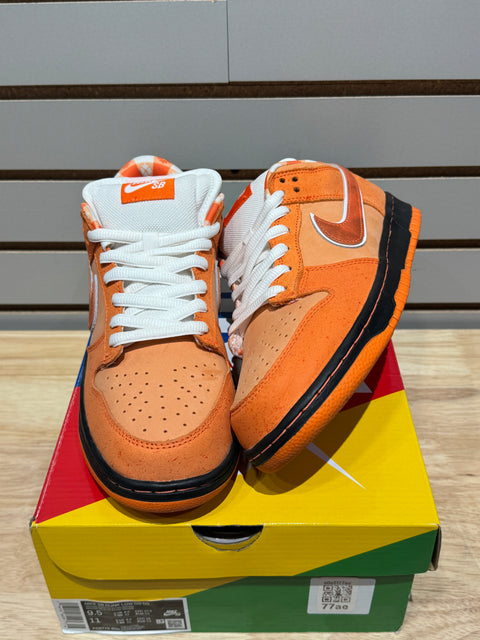Nike SB Dunk Low Concepts Orange Lobster Sz 9.5