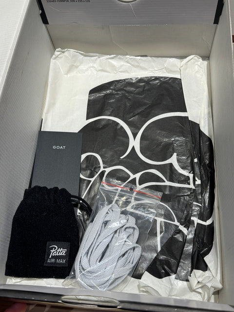Nike Air Max 1 Patta Waves Noise Aqua (with Bracelet) Sz 10.5