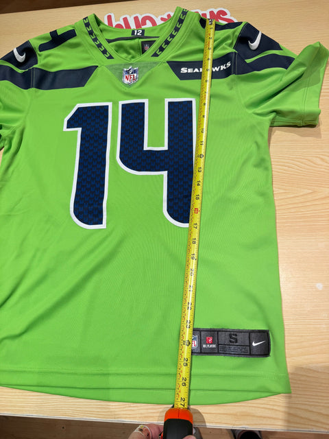 Nike Limited Seattle Seahawks Action Green DK Metcalf Jersey Sz S