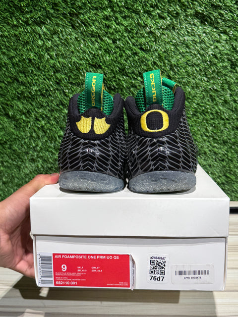 Nike Air Foamposite One Oregon Ducks Sz 9