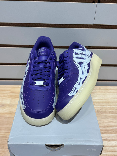 Nike Air Force 1 Low '07 QS Purple Skeleton Halloween (2021)