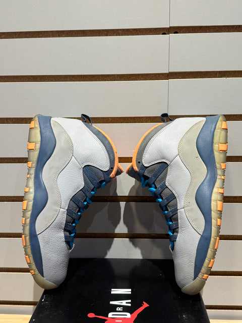 Jordan 10 Retro Bobcats Sz 9.5