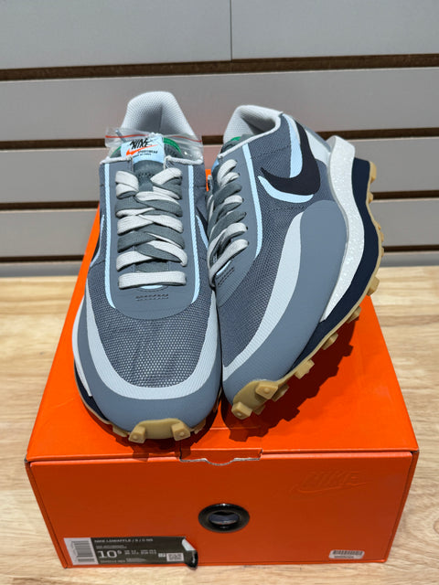 Nike LD Waffle sacai CLOT Kiss of Death 2 Cool Grey Sz 10.5M