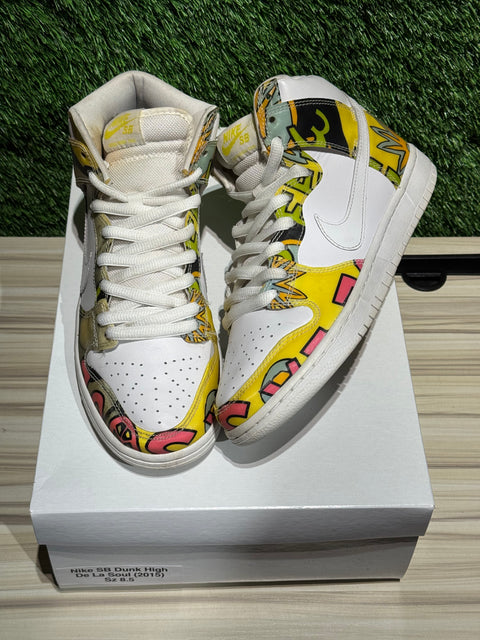 Nike SB Dunk High De La Soul (2015) Sz 8.5M.