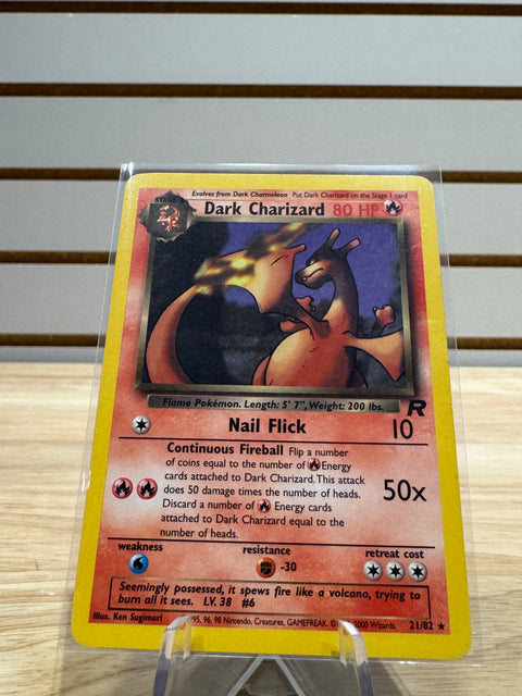 Dark Charizard (21) - Pokemon Team Rocket (TR)