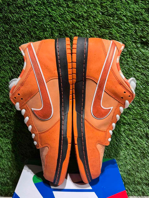Nike SB Dunk Low Concepts Orange Lobster Sz 12....