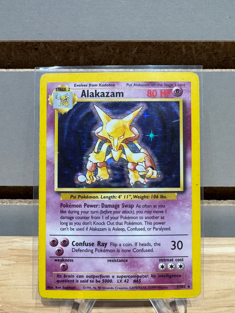 Pokémon Alakazam - Base Set (BS)